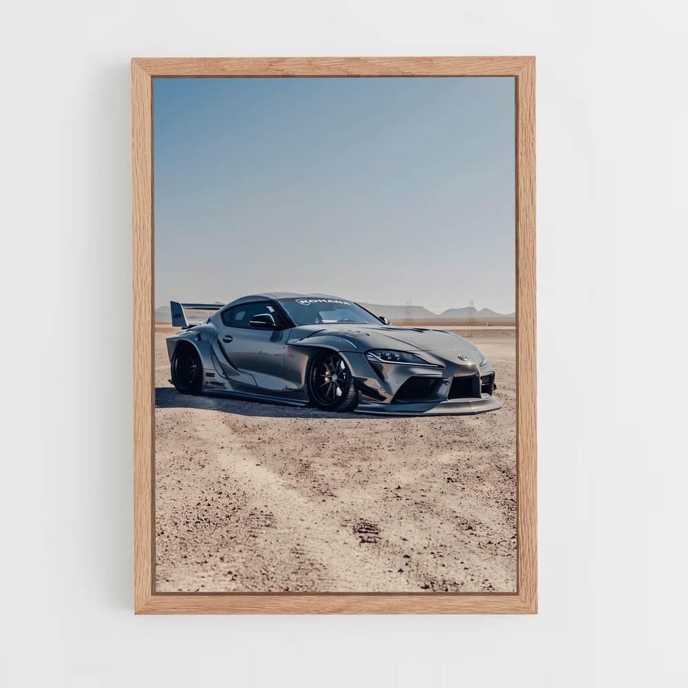Poster Désert de Performance – affiche Toyota (vue 4)